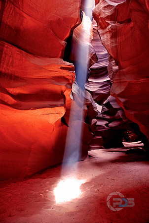 The Light at Antelope Canyon