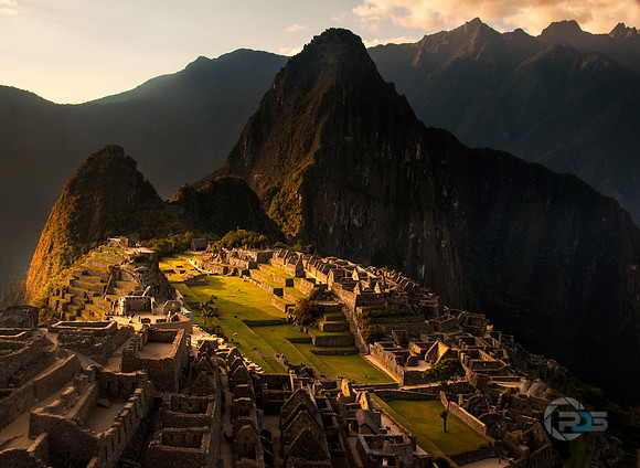 Macchu Piccu at Sunset